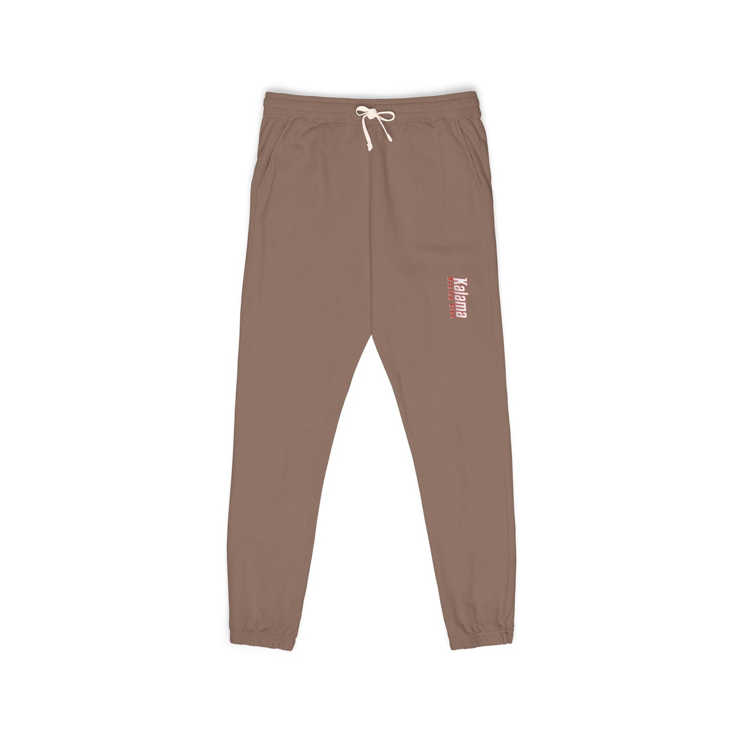 Kalama Racing Club Heather Olive 'Weekend Mode' Sweatpants — Garment-Dyed Fleece Joggers