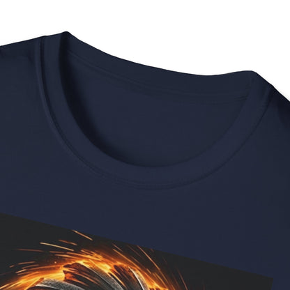 Sunflower Blueprint T-Shirt — Botanical Diagram Tee (Kalama Design)