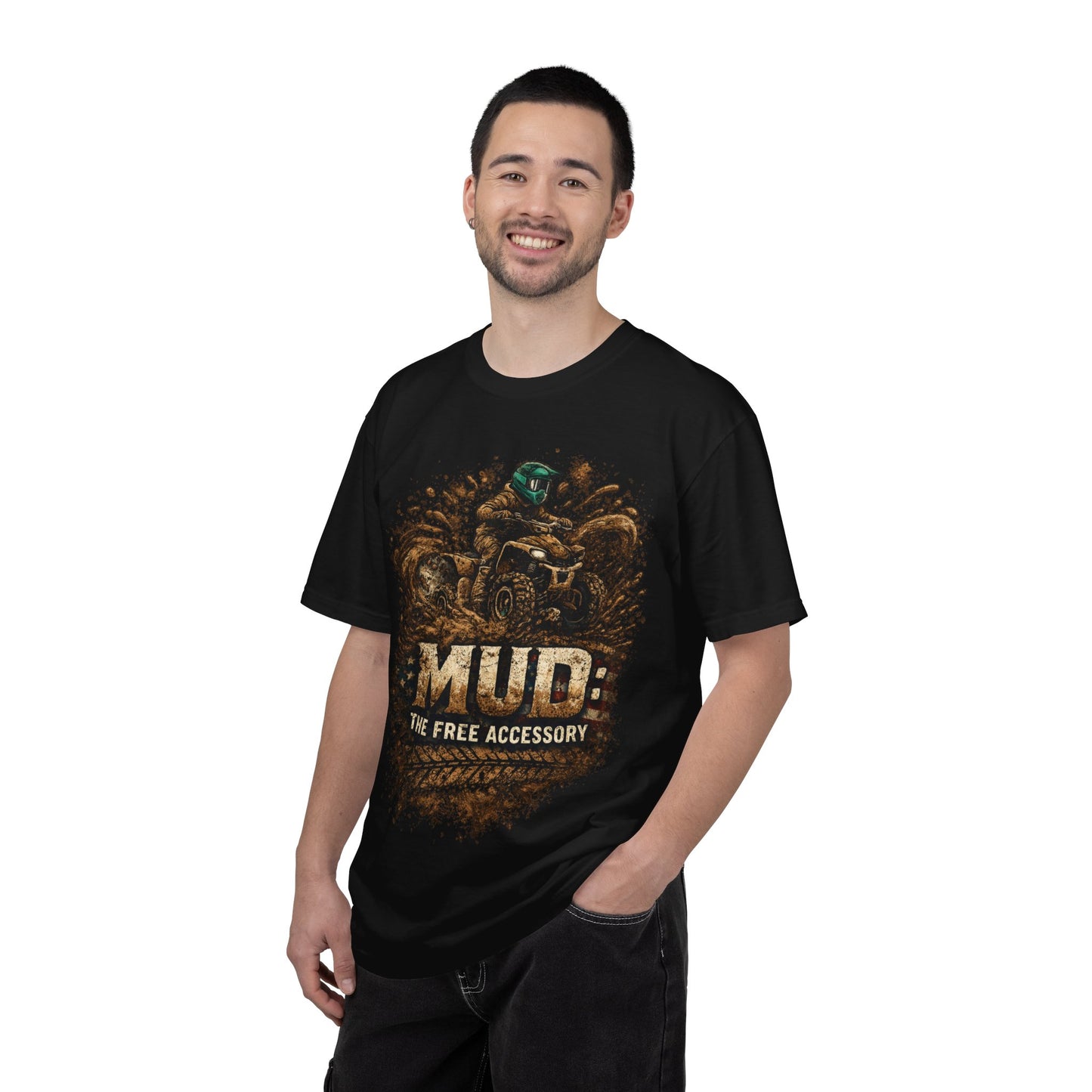 Mud: The Free Accessory ATV T-Shirt — Off-Road Rider Tee