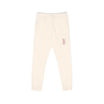 Kalama Racing Club Heather Olive 'Weekend Mode' Sweatpants — Garment-Dyed Fleece Joggers