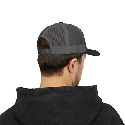 Made By Dirt Defined By Speed Snapback Trucker Cap — Racing Off‑Road Hat for Motorsports Enthusiasts