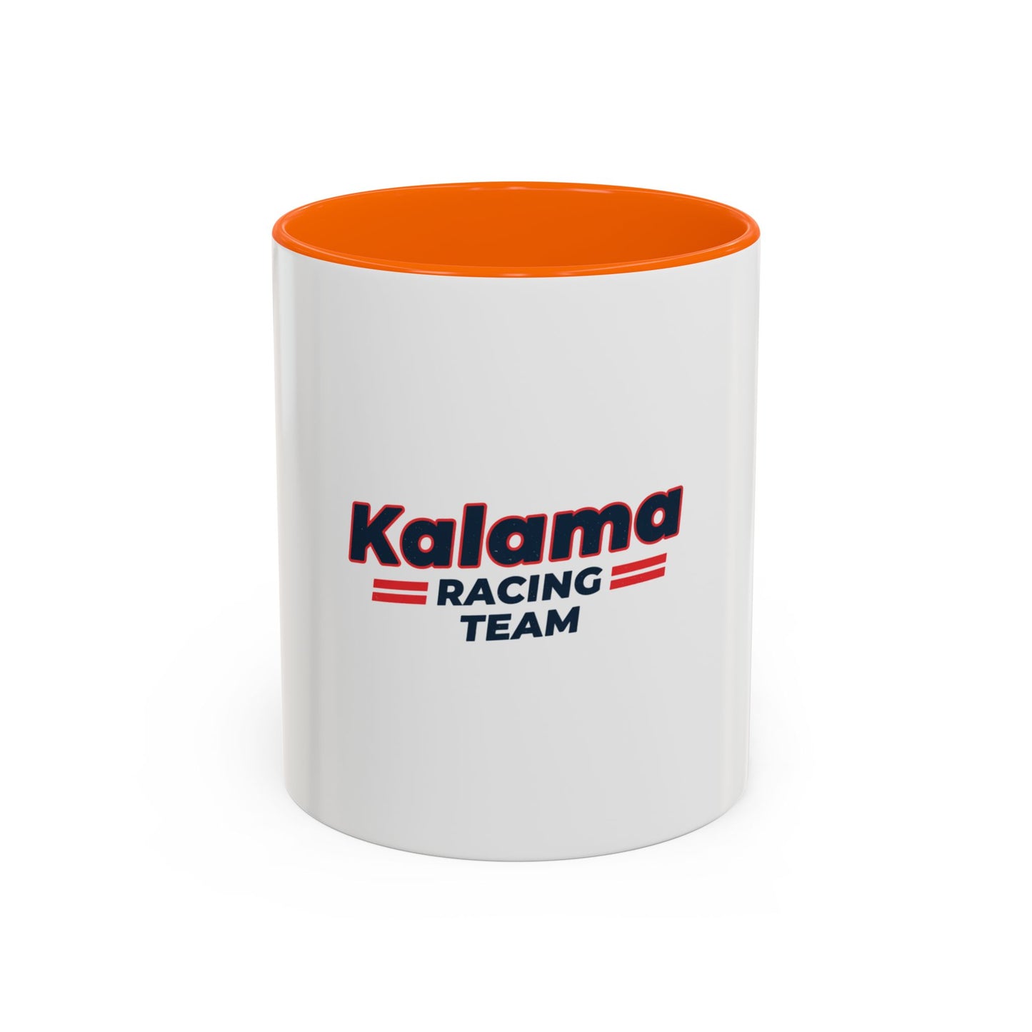 Kalama Racing Team Accent Coffee Mug – Retro Motorsport Design (11/15 oz)