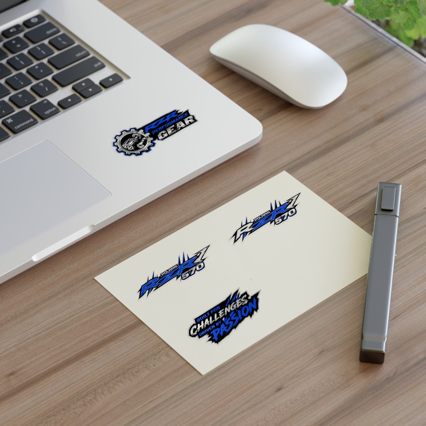 For RZR 570 Performance Gear Sticker Sheet — Off-Road ATV Decal Pack