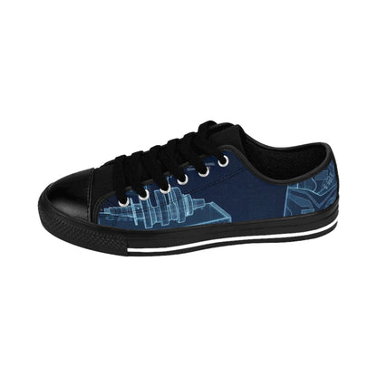 Blueprint Tech Graphic Sneakers — Men's Casual Low-Top Shoes