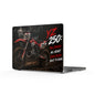 YZ 250 Motocross Matte MacBook Case — 'YZ 250: Two-Stroke. All Heart.' Dirt Bike Laptop Cover