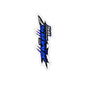 RM85 Shape Magnet — Blue 'R7M85 Racing' Graphic Car Decal Magnet