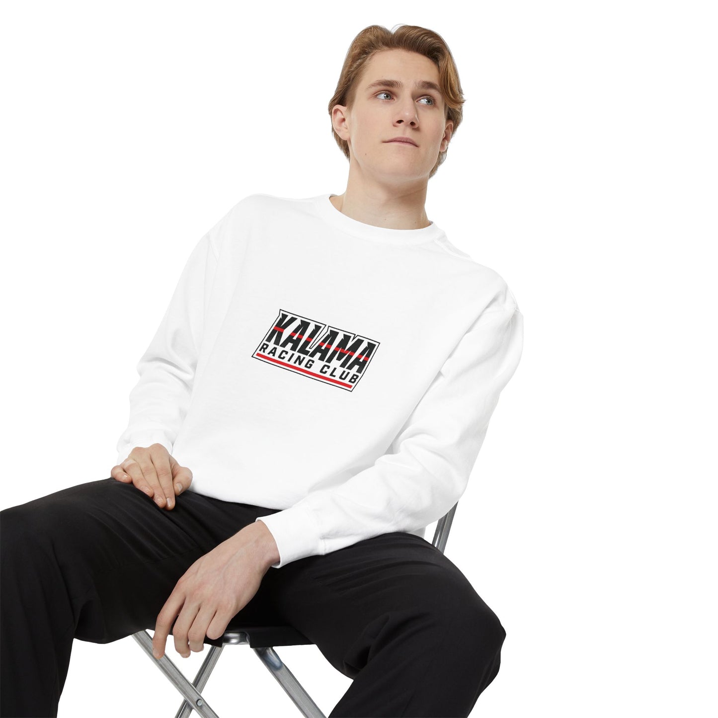 Kalama Racing Club Sweatshirt – Vintage Racing Graphic Crewneck