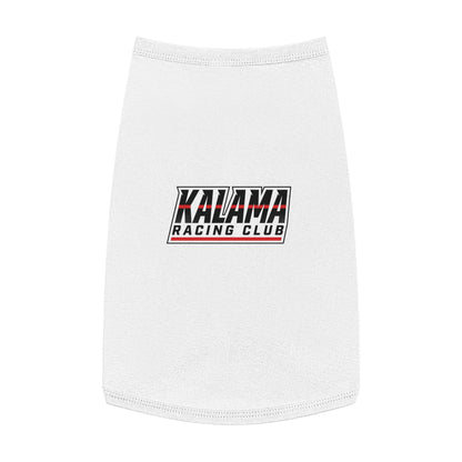 Pet Tank Top - Kalama Racing Club Logo Dog & Cat Racing Tee