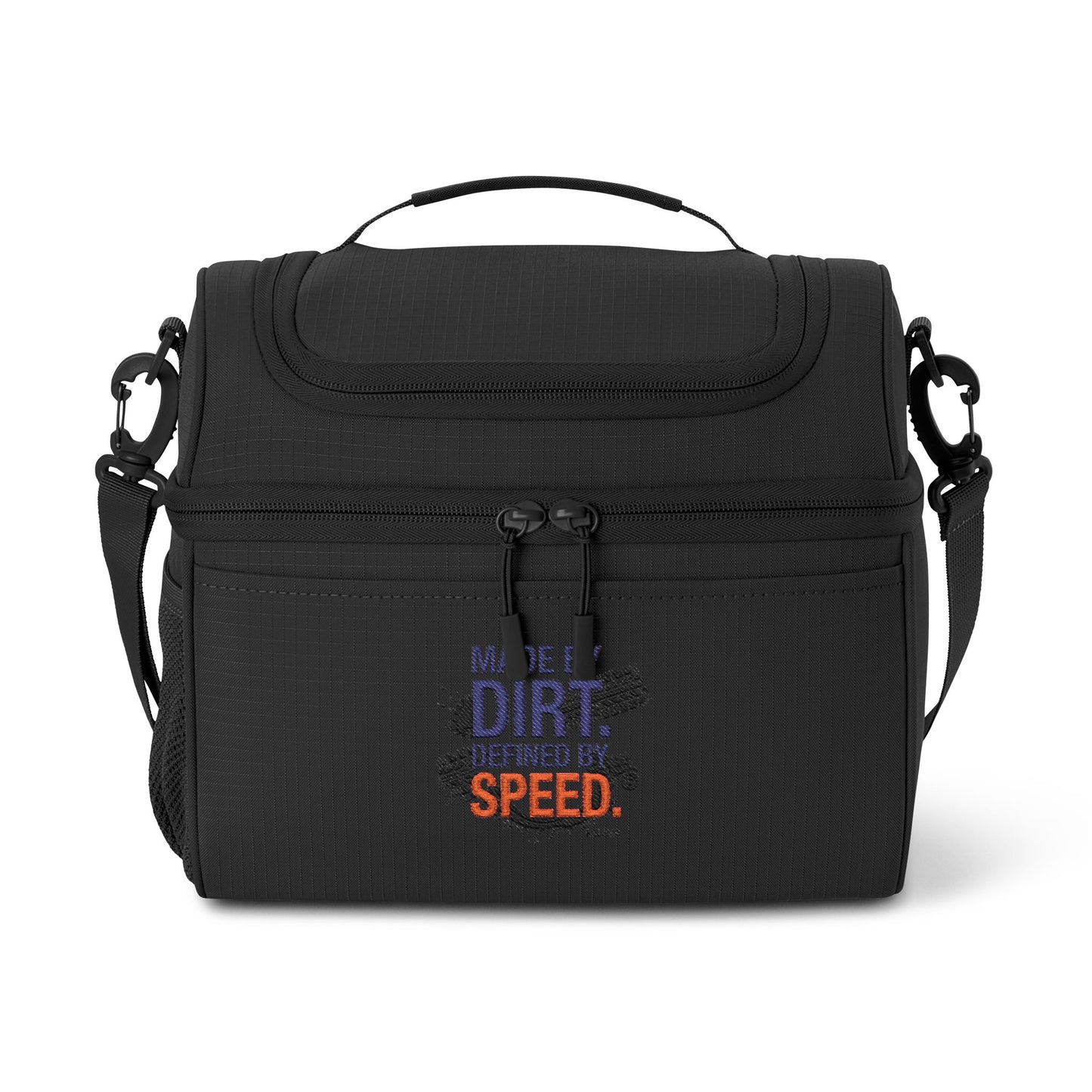 Insulated Cooler Bag — "Dirt Speed" Motorsports Lunch Cooler