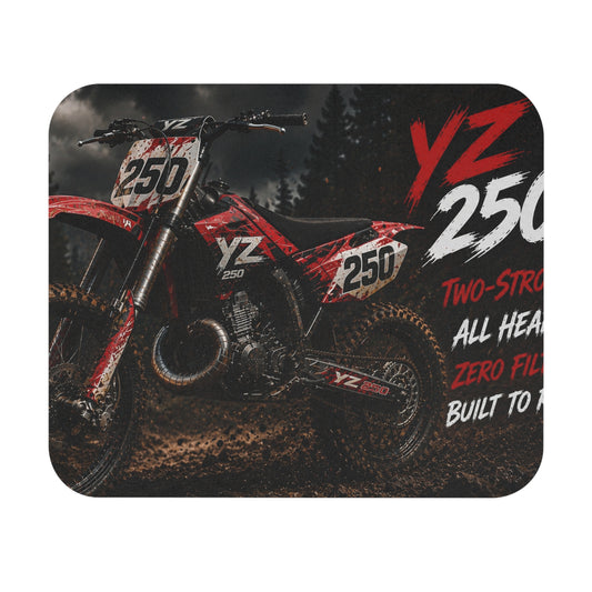 YZ 250 Dirt Bike Mouse Pad — Motocross Racing Mouse Mat