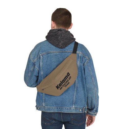 Kalama Racing Team Large Fanny Pack — Durable Waist Bag for Events & Travel Faded Copper Color
