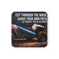 Off-Road UTV Cork Coaster — "Cut Through The Noise, Carve Your Own Path"