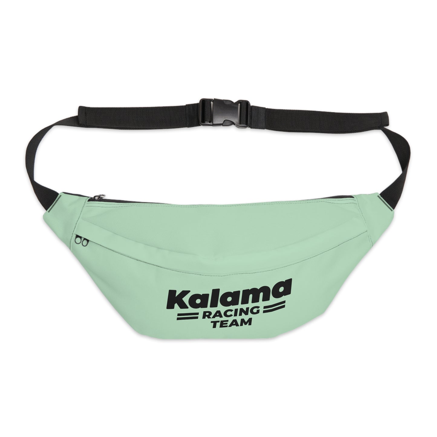 Kalama Racing Team Large Fanny Pack — Stylish Mint Waist Bag for Events & Everyday celadon color