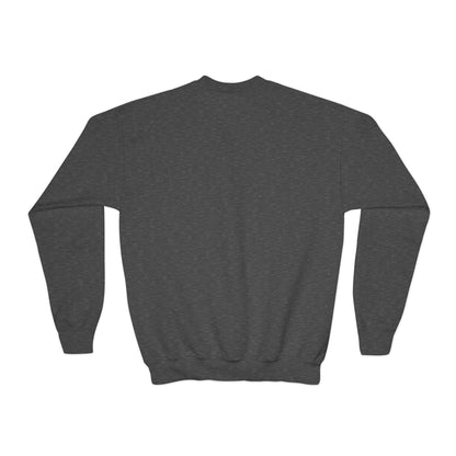Youth Motorcycle 'BRAAP' Crewneck Sweatshirt – Skull Rider Graphic