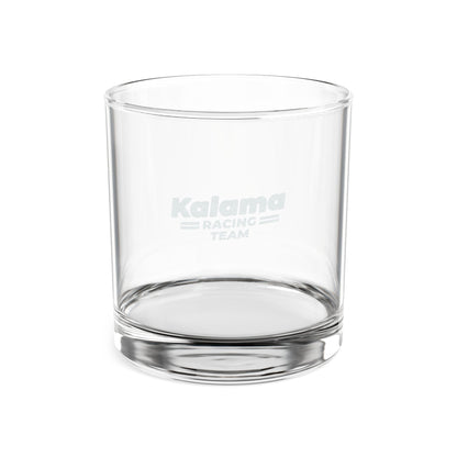 Kalama Racing Team Engraved Whiskey Glass 10.5oz — 'Kalama Racing Team' Rocks Glass, Personalized Gift for Dad & Racing Fans