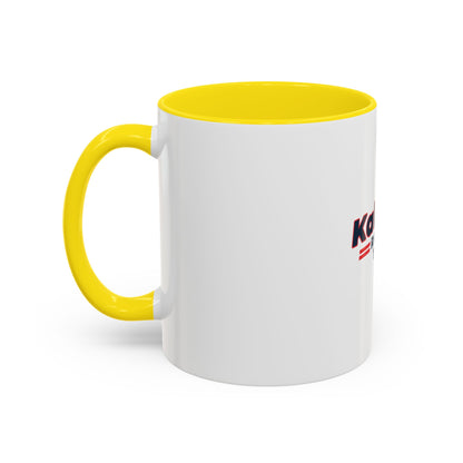 Kalama Racing Team Accent Coffee Mug – Retro Motorsport Design (11/15 oz)