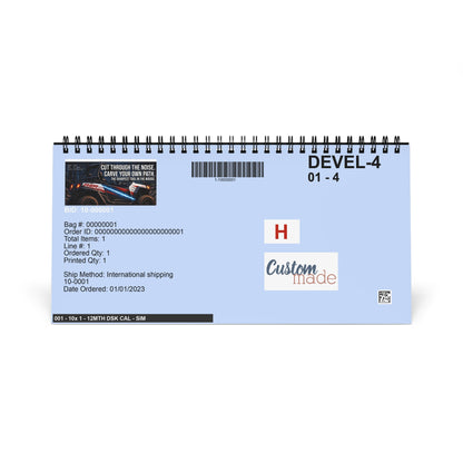 Off‑Road Adventure Desktop Calendar – “Cut Through the Noise” UTV Inspirational Calendar