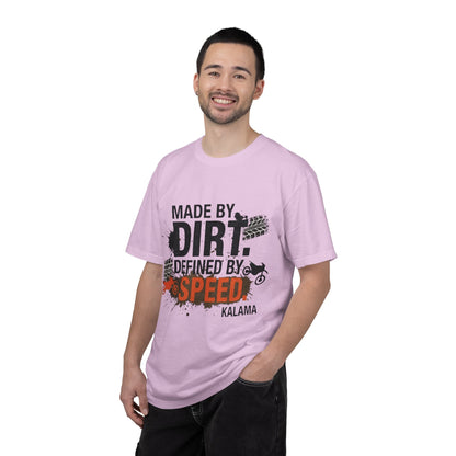 Motocross T-Shirt — "Made by Dirt, Defined by Speed" Off-Road Racing Tee