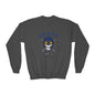 Youth Motorcycle 'BRAAP' Crewneck Sweatshirt – Skull Rider Graphic