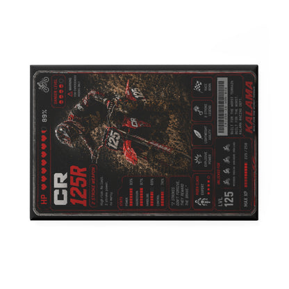 Motocross CR125R Rectangle Magnet — Racing Specs Design