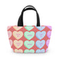 Valentine Candy Hearts Lunch Bag — Cute AF/XOXO Pattern