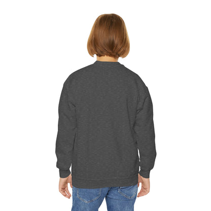 Youth Motorcycle 'BRAAP' Crewneck Sweatshirt – Skull Rider Graphic