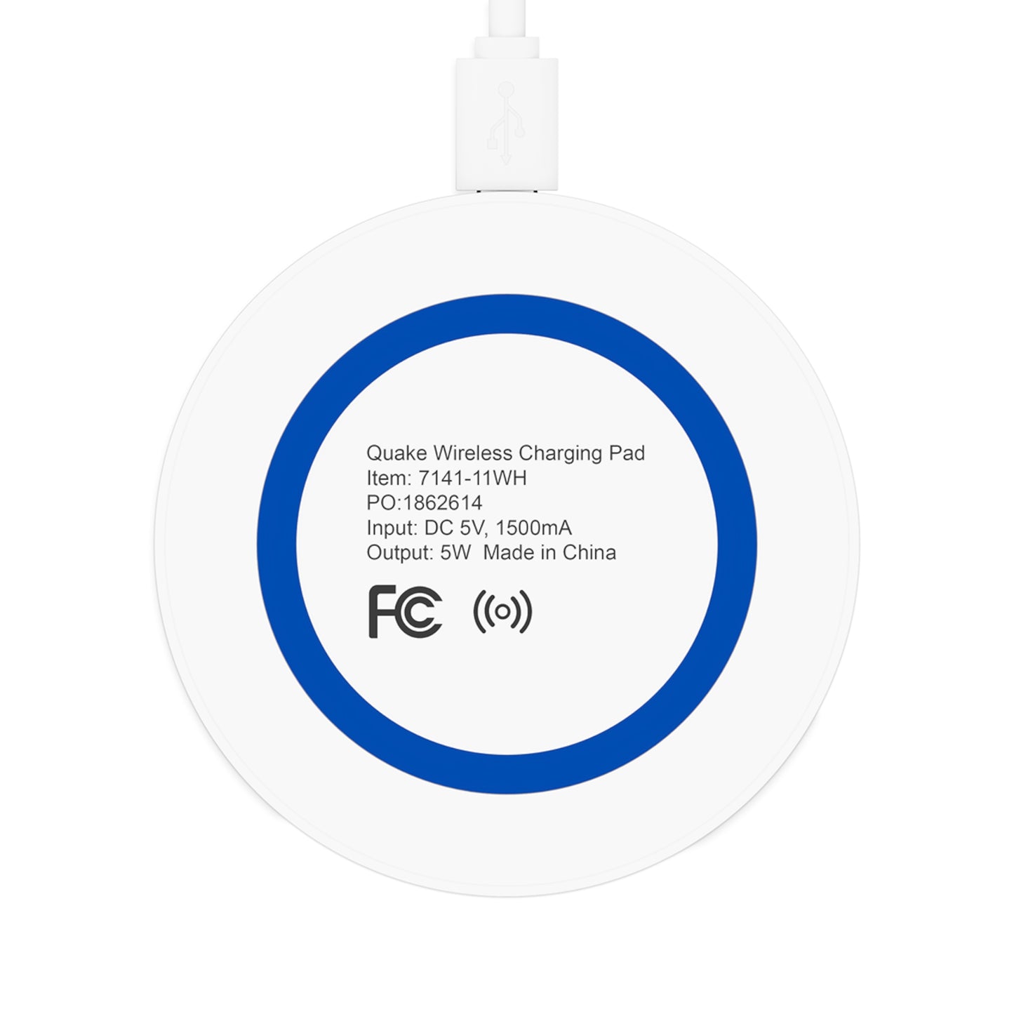 Wireless Charging Pad — Kalama Racing Club Logo