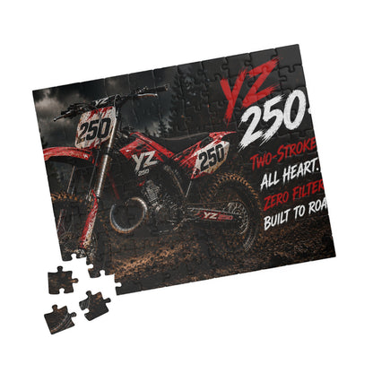 YZ 250 Dirt Bike Puzzle — 110/252/520/1014-Piece Moto Jigsaw