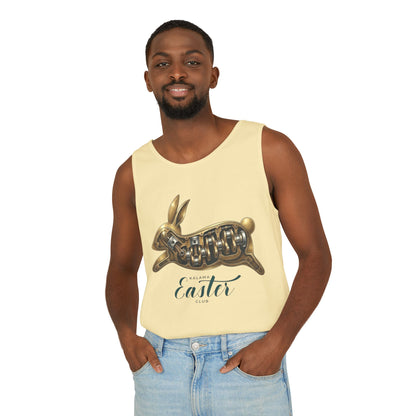 Kalama Easter Club Easter Gold Bunny Tank Top — 'Celebrate Easter' Graphic Tank