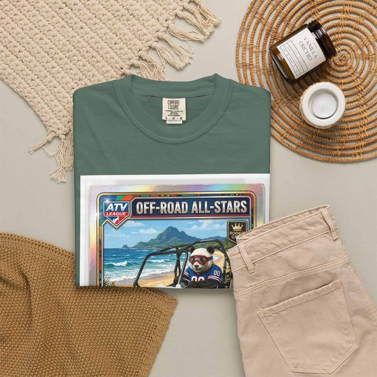 Panda Off-Road All-Stars Graphic T-Shirt