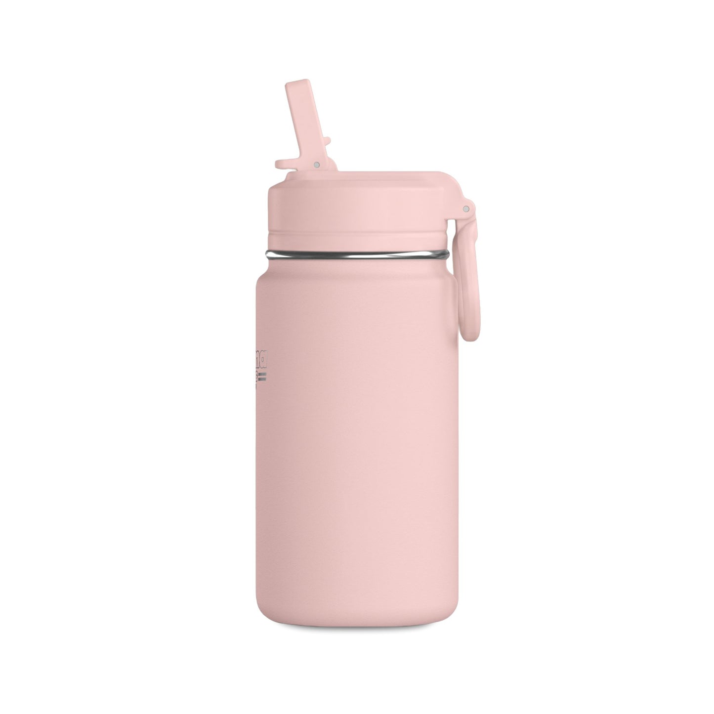 14oz Mini Water Bottle with Kalama Racing Team – Pink Insulated Kids Straw Bottle