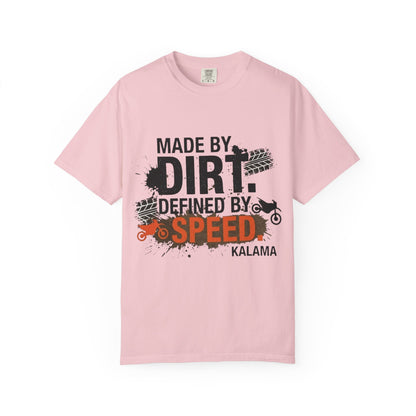 Motocross T-Shirt — "Made by Dirt, Defined by Speed" Off-Road Racing Tee