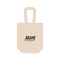 Kalama Racing Club Double Wine Tote Bag — Reusable Two-Bottle Carrier