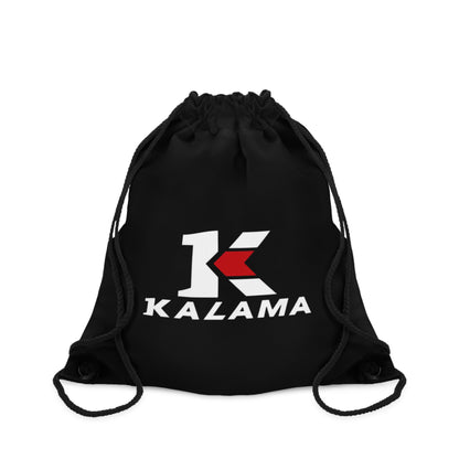 Kalama Logo Drawstring Bag — Lightweight Gym & School Cinch Pack
