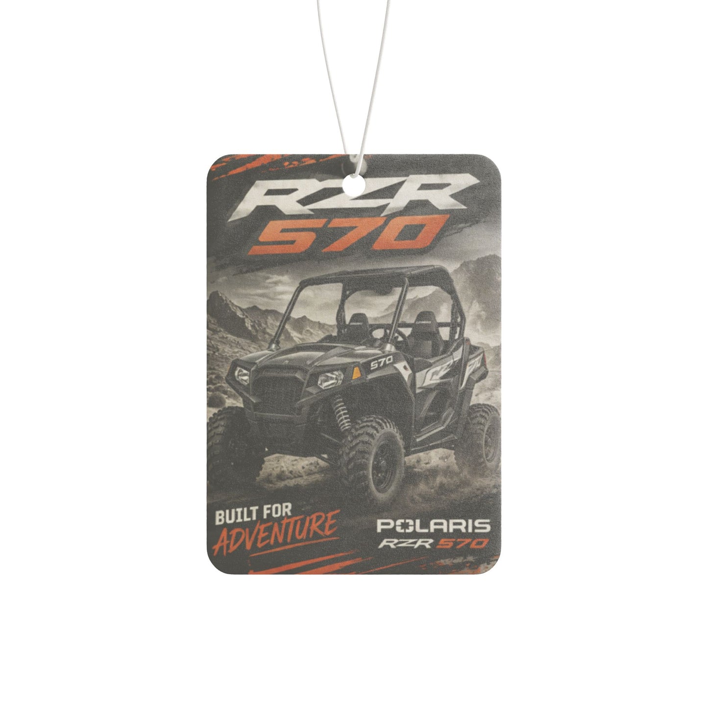 For Polaris RZR 570 Air Freshener – 'Built for Adventure' Off-Road Car Scent