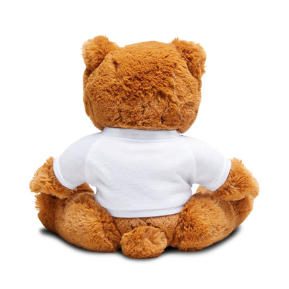 Kalama Easter Club Easter Bunny Tee Teddy Bear — Plush Gift with 'Easter' T-Shirt