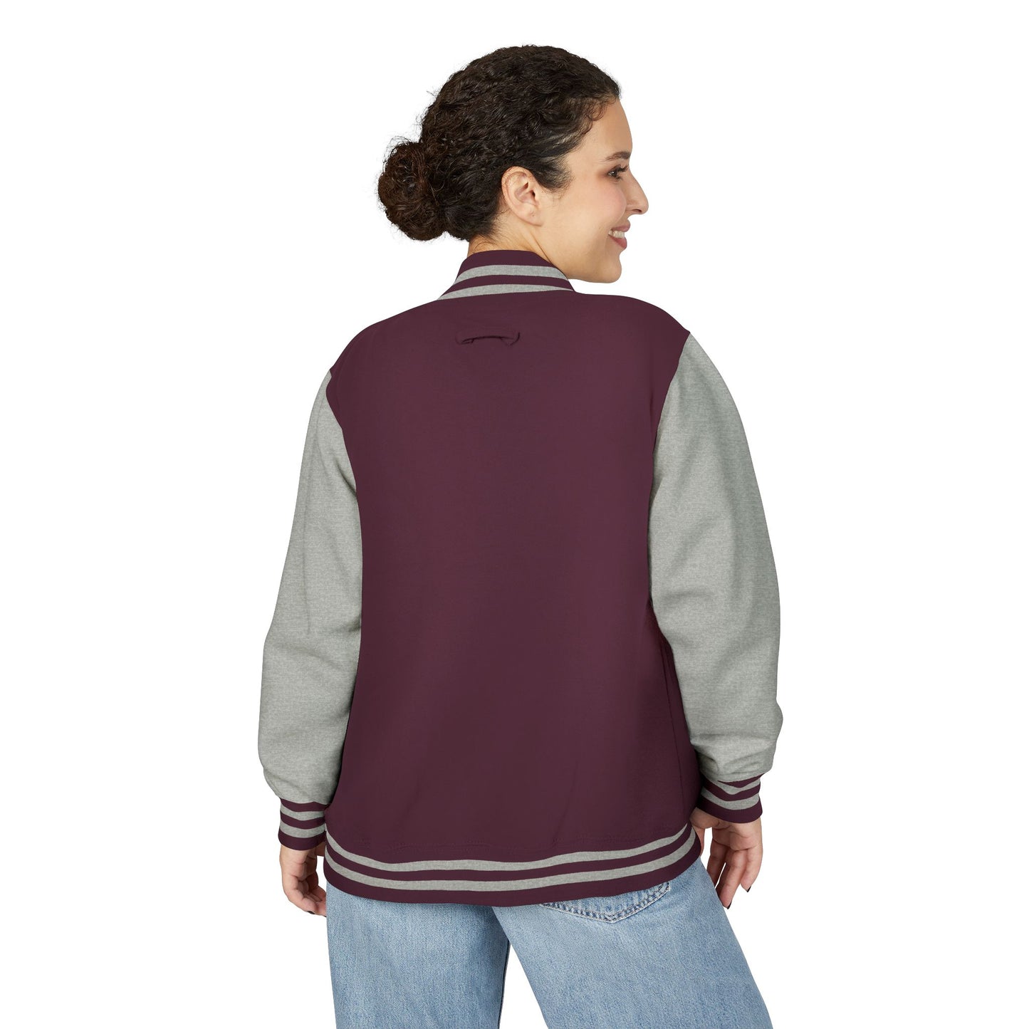 Letterman Jacket — Vintage Racecar Team Varsity Jacket