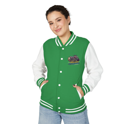 Letterman Jacket — Vintage Racecar Team Varsity Jacket