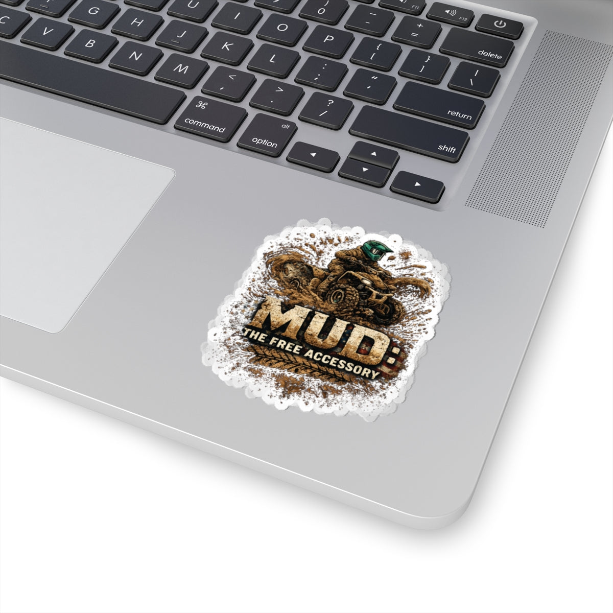 Mud: The Free Accessory ATV Off-Road Kiss-Cut Sticker