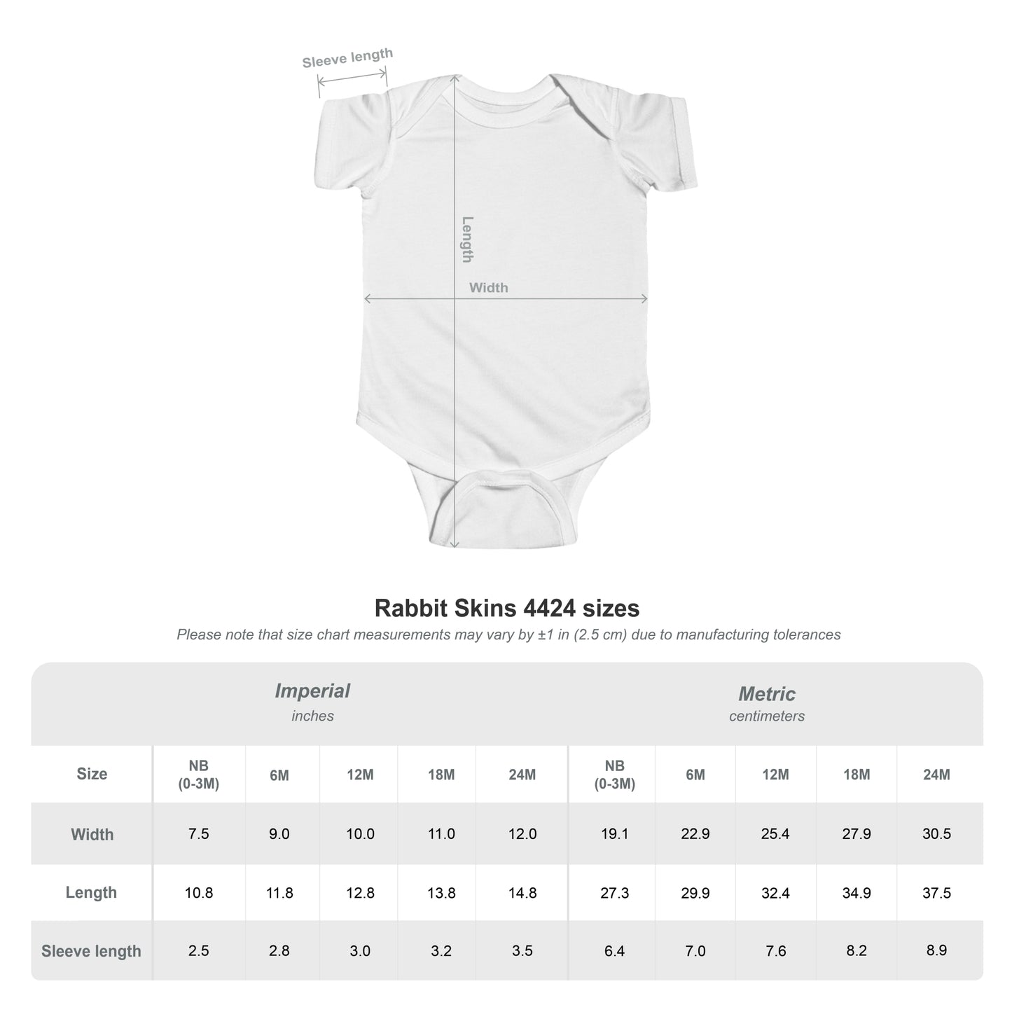 Kalama Racing Team Infant Bodysuit — Minimal Baby Onesie with K Emblem