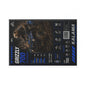 Grizzly 700 ATV Magnet — Off‑Road Bear Graphic Rectangle Fridge Magnet