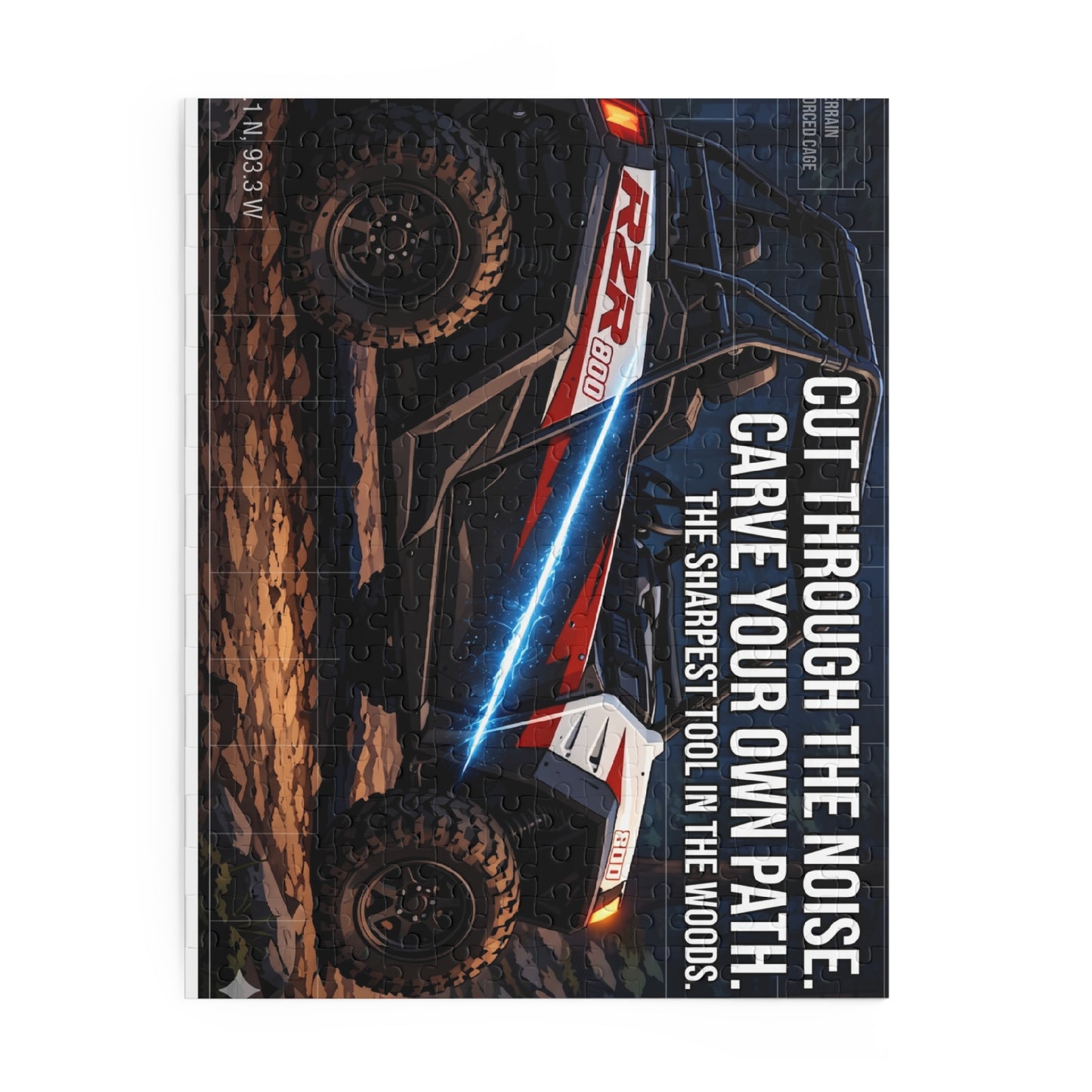Off‑Road UTV Puzzle – "Cut Through the Noise, Carve Your Own Path" (120/252/500pc)
