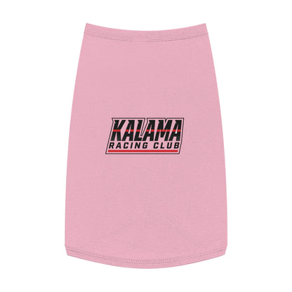 Pet Tank Top - Kalama Racing Club Logo Dog & Cat Racing Tee