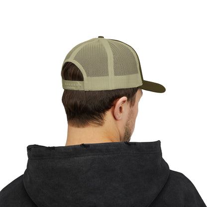 Made By Dirt Defined By Speed Snapback Trucker Cap — Racing Off‑Road Hat for Motorsports Enthusiasts