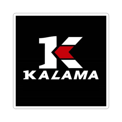 Kalama Logo Sticker — Square Kiss-Cut Laptop Decal