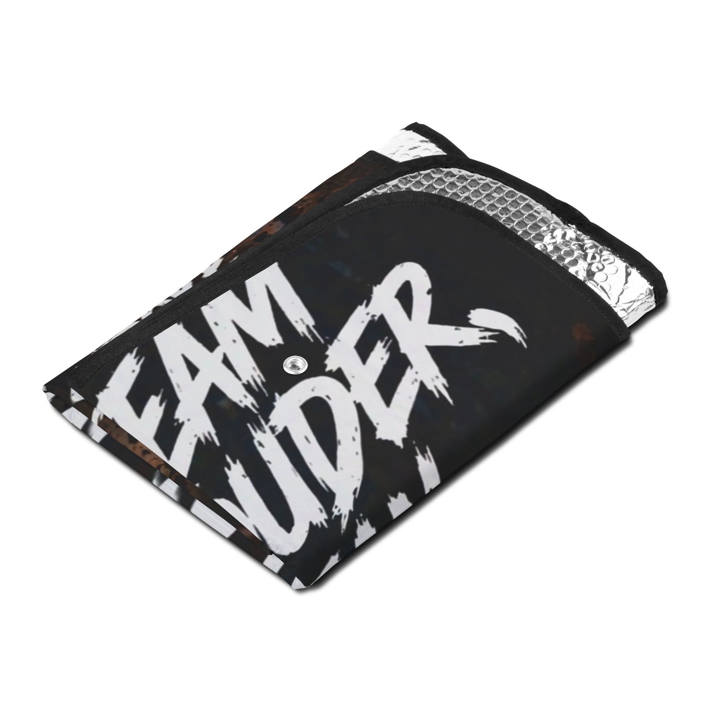 Motorcycle Dirt Bike Car Sun Shade – “Scream Louder, Lean Deeper” Windshield Sunshade