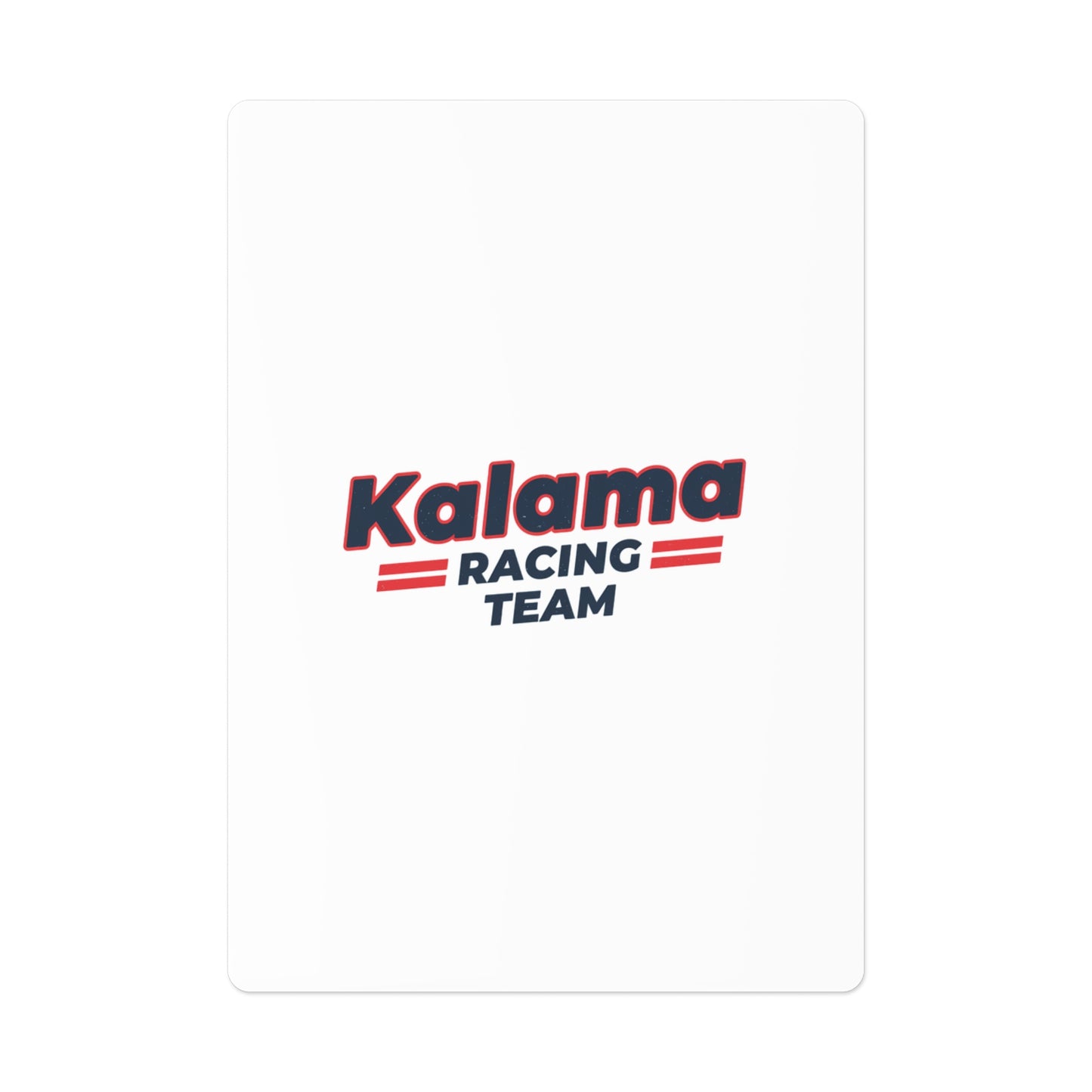 Kalama Racing Team Poker Cards