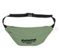 Kalama Racing Team Large Fanny Pack — Retro Athletic Waist Bag Faded Copper with Toffee Brown Set