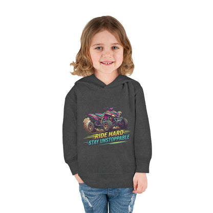Toddler Hoodie — "Ride Hard, Stay Unstoppable" ATV Pullover