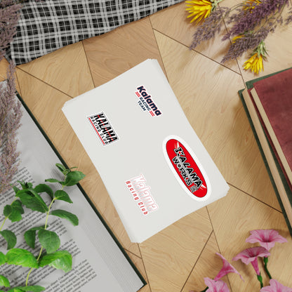 Kalama Racing Team Holographic Sticker Pack — 5-Sticker Sheet